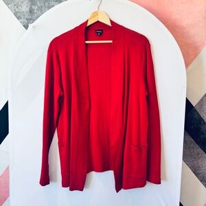 Rafaella Vibrant Red Cardigan